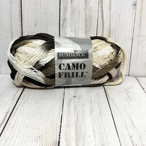 Sundance Camo Frill Yarn 28 yds/3.5 oz Choose Your Color